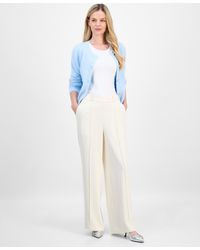 INC International Concepts - Petite High-rise Wide-leg Pants - Lyst