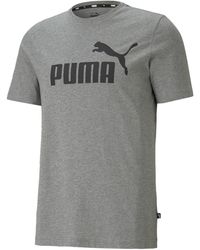 PUMA - Essential Logo T-shirt - Lyst