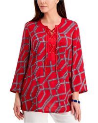 macys womens charter club blouses