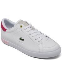 Lacoste - Powercourt Casual Sneakers From Finish Line - Lyst