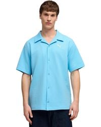 PUMA - Essential Elevated Regular-fit Shirt - Lyst