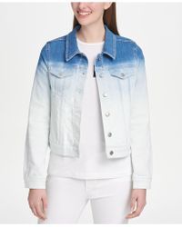 dkny jean jacket womens