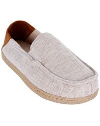 Isotoner - Knit Moccasin Slippers - Lyst