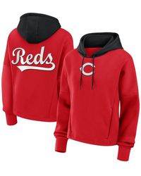 Fanatics - Cincinnati S Oversized High Hip Legacy Fleece Pullover Hoodie - Lyst