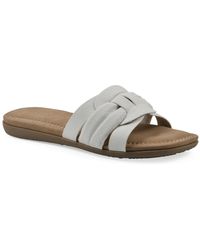 White Mountain - Fraley Slide Slip-on Sandals - Lyst
