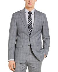 macy's calvin klein x fit suit