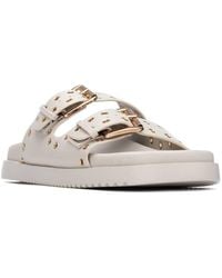 Xti - Eyelets Double Strap Buckle Sandals - Lyst