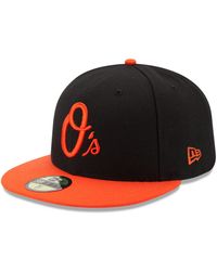 KTZ - Baltimore Orioles 59fifty Alternate Black Authentic Hat - Lyst