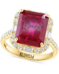 Effy - Effy Emerald-cut Lab Grown (6-7/8 Ct. T.w. - Lyst