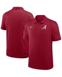 Nike - Alabama Tide 2025 Early Season Coaches Sideline Victory Stripe Performance Polo Shirt - Lyst