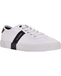 Tommy Hilfiger - Pandora Lace Up Low Top Sneakers - Lyst