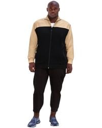 Sean John Big & Tall Limited Addition Velour Set in Black for Men