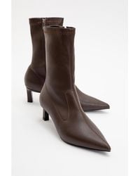 Prologue Shoes - Lewin Pointed Toe Stiletto Boot - Lyst