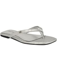 Calvin Klein - Stelea Flat Thong Sandals - Lyst