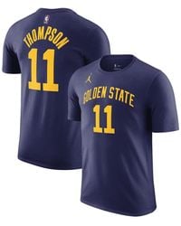 Nike - Klay Thompson Golden State Warriors 2022/23 Statement Edition Name And Number T-shirt - Lyst