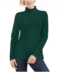 karen scott turtleneck tops