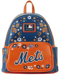 Loungefly - And New York Mets Floral Mini Backpack - Lyst