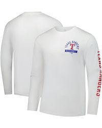 Fanatics - Texas Rangers Press Box Long Sleeve T-shirt - Lyst