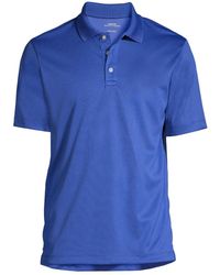 Lands' End - School Uniform Tall Short Sleeve Solid Active Polo Shirts - Lyst