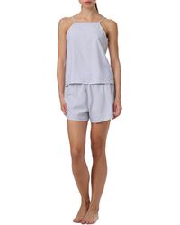 Tommy Hilfiger - 2-pc. Striped Cami & Boxer Pajama Set - Lyst
