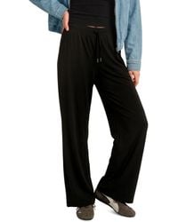 PUMA - Stretch Knit Wide-leg Pull-on Pants - Lyst