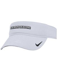 Nike - Wake Forest Demon Deacons 2025 On-field Ace Performance Adjustable Visor Hat - Lyst