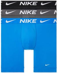 Nike - 3-pk. Dri-fit Essential Micro Long Boxer Briefs - Lyst