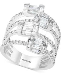 Effy - Effy Hematian Diamond Multi-row Baguette Statement Ring (1-5/8 Ct. T.w. - Lyst