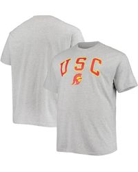 Champion - Usc Trojans Big And Tall Arch Over Logo T-shirt - Lyst