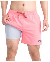 Saxx Underwear Co. - Oh Buoy 2n1 Solid Volley 5" Swim Shorts - Lyst