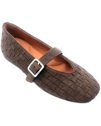 Gentle Souls - Winifred Woven Square Toe Flats - Lyst