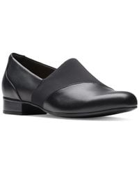 Clarks - Juliet Gem Leather Slip-On Loafers - Lyst