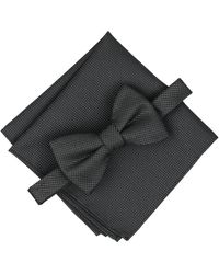 Alfani - Wolfe Solid Bow Tie And Pocket Square - Lyst