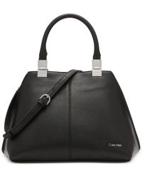 Calvin Klein - Granite Convertible Satchel With Magnetic Snap - Lyst
