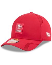 KTZ - San Francisco 49ers 2025 Sideline M-crown 9forty Adjustable Hat - Lyst