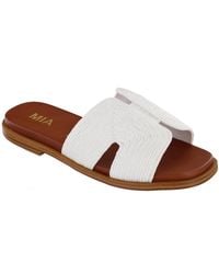 MIA - Dia Flat Sandals - Lyst