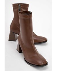Prologue Shoes - Plesa Chunky Heel Boot () - Lyst