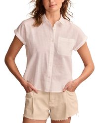 Lucky Brand - Rolled-sleeve Button-down Shirt - Lyst