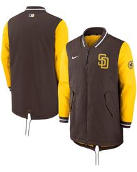 Nike - San Diego Padres Authentic Collection Dugout Performance Full-zip Jacket - Lyst