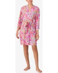 Sanctuary - Wrap Around Long-sleeve Short Robe - Lyst