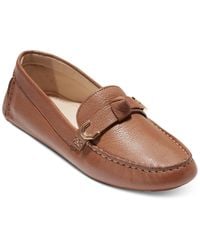 Cole Haan - Evelyn Bow Driver Loafers - Lyst