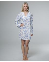 J Valdi - Big Shirt Button-front Long-sleeve Swim Cover-up - Lyst