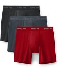 Tommy John - 3-pack Tagless Boxer Briefs - Lyst