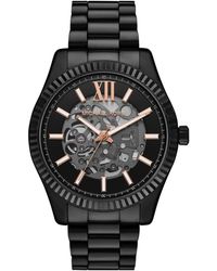 Michael Kors - Lexington Automatic Ip Stainless Steel Watch - Lyst