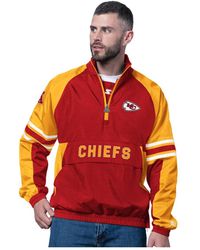Starter - Kansas City Chiefs Prospect Half-zip Pullover Sweatshirt - Lyst