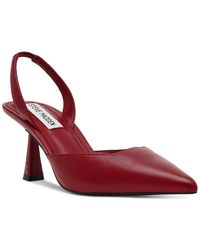 Steve Madden - Finlee Pointed-toe Kitten-heel Slingback Pumps - Lyst