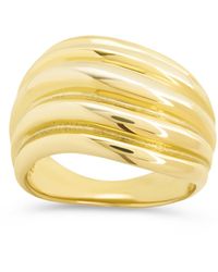 Sterling Forever - Skylar Layered Statement Ring - Lyst