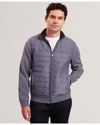Ted Baker - Durano Funnel Collar Quilted Jacket - Lyst