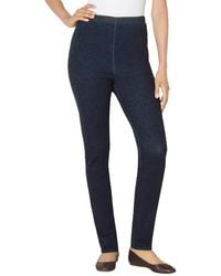 Woman Within - Within Fineline Denim jegging - Lyst