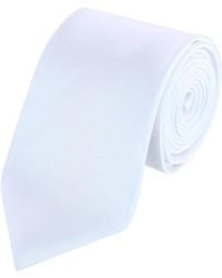 Trafalgar - Sutton Solid Color Silk Necktie - Lyst